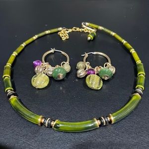 BOHO Choker Earrings Set